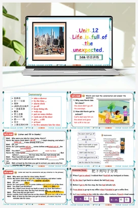 Unit 12 Section AB 课件 人教版初中英语九年级全册