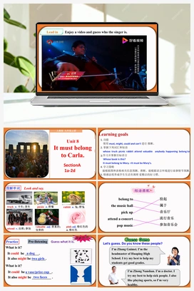 Unit 8 Section 【精品课】 课件+考点 人教版初中英语九年级全册