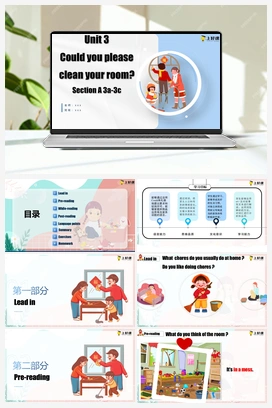 Unit 3 第2课时 (Section A 3a-3c)（课件+教案+导学案+作业）（人教新目标Go For It!） 人教版初中英语八年级下册