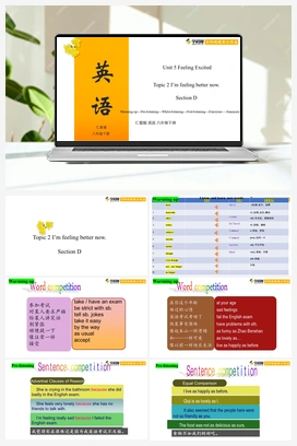 Unit 5 Topic 2 Section D（课件） 仁爱版初中英语八年级下册