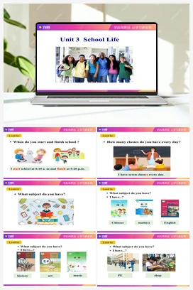 Unit 3 Lesson 13 How is School Going【课件+教案】 冀教版初中英语七年级下册