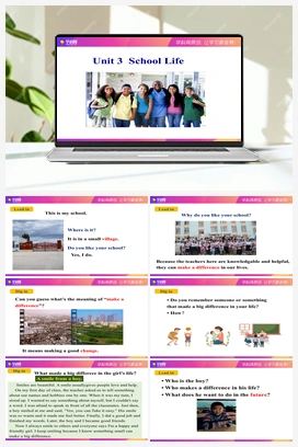 Unit 3 Lesson 15 Making a Difference【课件+教案】 冀教版初中英语七年级下册