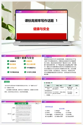 备战2022中考英语高频话题和热点话题写作课件精讲