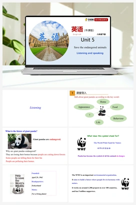 5.3 Listening and Speaking【课件+练习】 牛津深圳版初中英语八年级下册