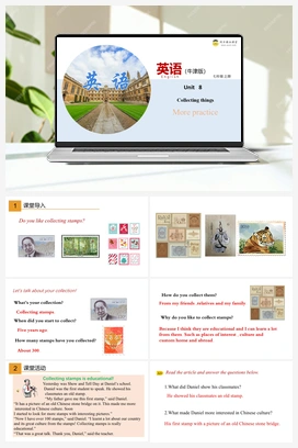 8.5 More practice（课件+练习） 牛津版初中英语七年级上册