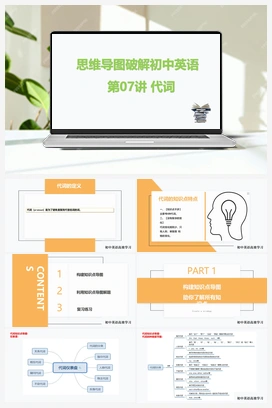 精品 思维导图破解2022年中考英语语法与题型（全国通用）