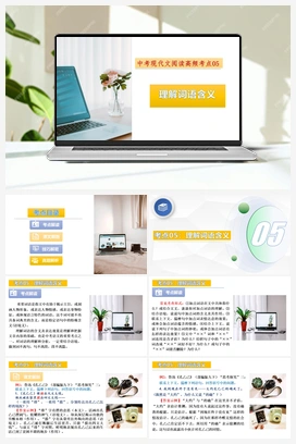 备战2024年中考语文现代文阅读高频考点精讲课件（全国通用）