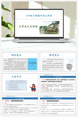 精品 2023-2024学年八年级语文下学期期中考点大串讲（统编版）