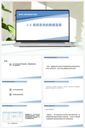 信息系统的数据呈现 第二课时 课件+教案——教科版高中信息技术必修二