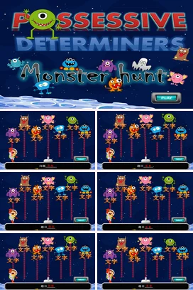 蓝色卡通可爱创意小学PPT课件