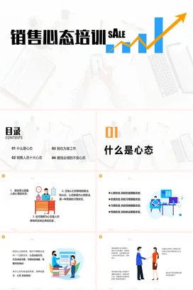 销售心态培训PPT课件模板