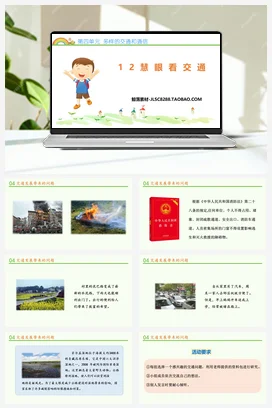 人教部编版 道法三年级下 慧眼看交通