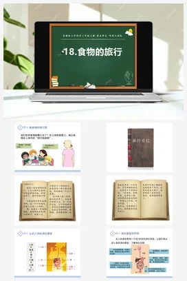 苏教版科学三上 18.食物的旅行 课件（共16张ppt）+教案+3个视频