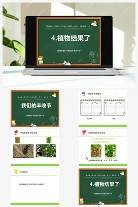 苏教版小学科学三下课件教案 4.植物结果了（福建 林美玲 李琳）（第一、二课时）