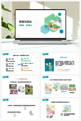 苏教版小学科学五上 5.17《刺激与反应》课件（31张PPT） 教案 练习 素材