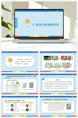 苏教版小学科学五下 3.10《昼夜对植物的影响》