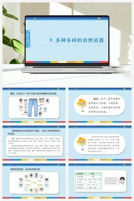 苏教版小学科学六 3.9：多种多样的自然资源课件