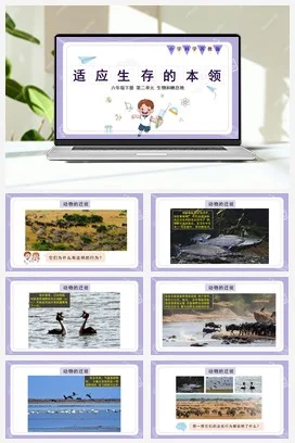 苏教版小学科学六 8 适应生存的本领（教案+课件18ppt+素材）
