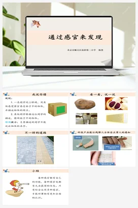 2.2.通过感官来发现.教学课件 教科版小学科学二年级下册