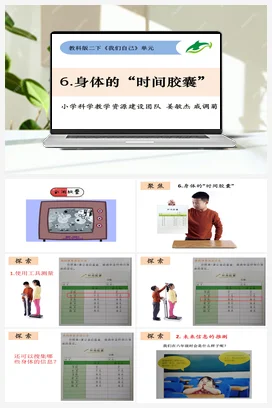 2.6身体的时间胶囊 教科版小学科学二年级下册