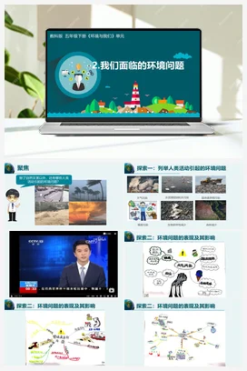 3.2《我们面临的环境问题》 课件+教学设计 教科版小学科学五年级下册