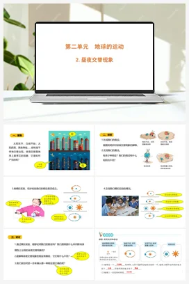 2.2 《昼夜交替现象》 课件 教科版小学科学六年级上册