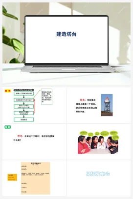 1.3《建造塔台》 课件 教科版小学科学六年级下册