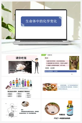 4.6《生命体中的化学变化》PPT课件+视频素材 教科版小学科学六年级下册