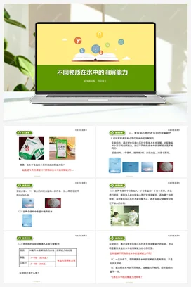 2.4《不同物质在水中的溶解能力》（课件+教案+练习） 教科版小学科学四年级上册