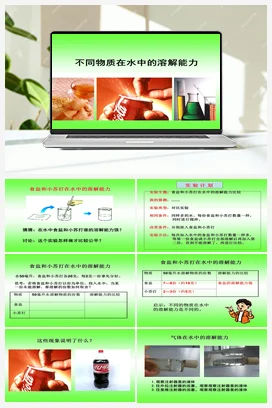 4.不同物质在水中的溶解能力 课件+教案 教科版小学科学四年级上册