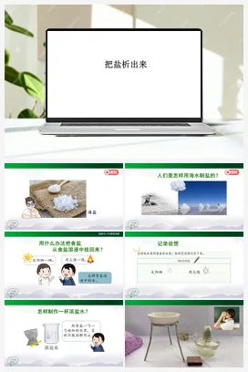 2.6 把盐析出来 课件（24张ppt）+2个内嵌视频 人教鄂教版小学科学三年级上册