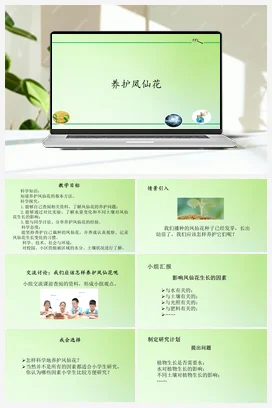 5 养护凤仙花 (课件共15张PPT) 人教鄂教版小学科学三年级下册