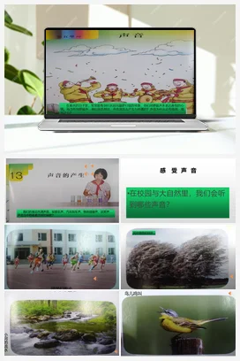 5.13 声音的产生 课件+教案 人教鄂教版小学科学四年级上册