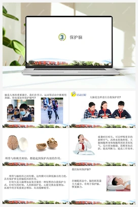 第03课：保护脑 课件+视频 青岛版小学科学五年级下册