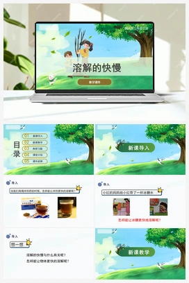 13.溶解的快慢（课件） 冀人版小学科学三年级上册