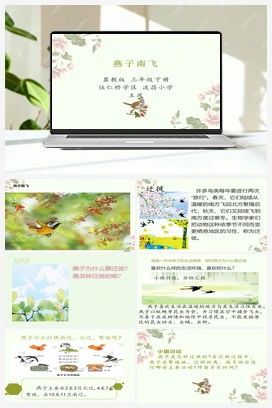 07：燕子南飞 冀人教 冀人版小学科学三年级下册