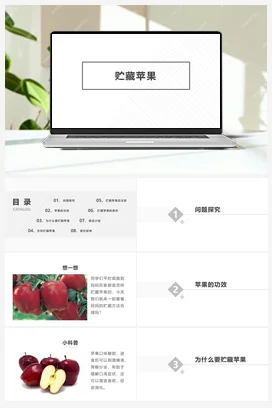 贮藏苹果 课件 人民版小学劳动六年级上册