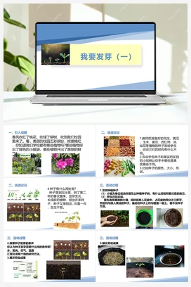 我要发芽（一）（课件+教案）-四年级上册劳动教育“小农庄”（校本课程）