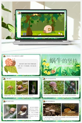 第2课-蜗牛的坚持（课件+视频） 人教版小学美术一年级上册