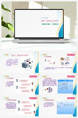 2.3 病毒知识及防护 川教版小学信息技术四年级上册