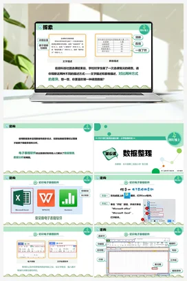 第6课 数据整理 课件+教案+练习 浙教版信息技术四年级上册