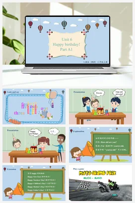 人教PEP版英语三上 Unit6A1Let’stalk 课件 教案
