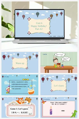 人教PEP版英语三上 Unit6A2Let’slearn 课件 教案