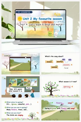 人教PEP版五下 U2 第2课时 A Let’s learn & Read and match 新课标课件+教案