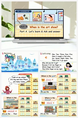 人教PEP版五下 U4 第2课时 A Let’s learn & Ask and answer 新课标课件+教案