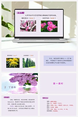 人教版语文六上 第一单元2丁香结 课件+教案