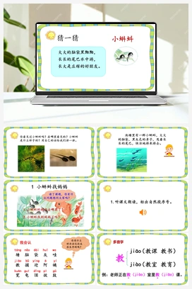 01 小蝌蚪找妈妈（课件） 人教版小学语文二年级上册 第1单元