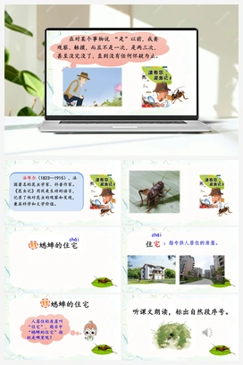 11 蟋蟀的住宅（课件） 人教版小学语文四年级上册 第3单元
